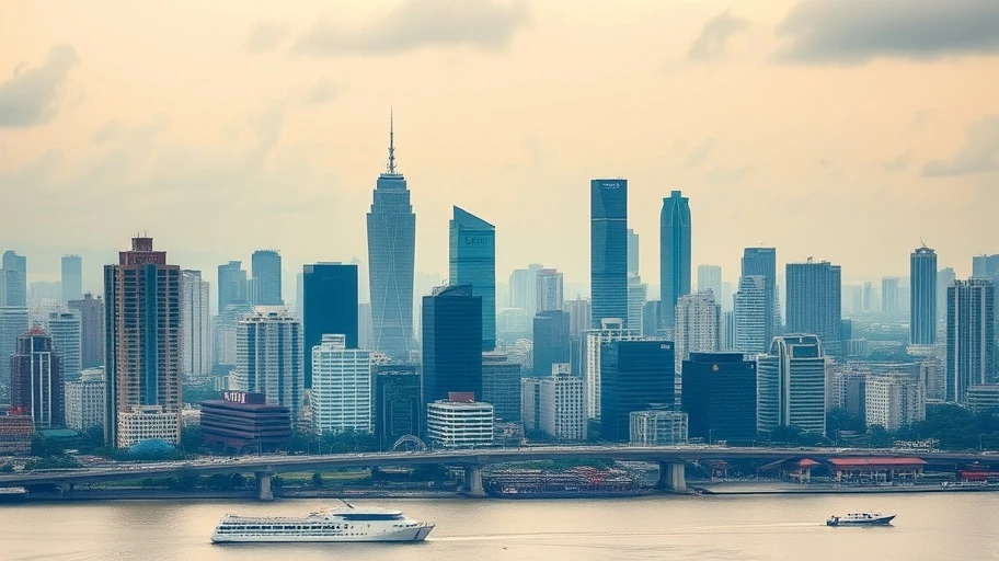 Ảnh thành phố Hồ Chí Minh và đầu tư tiền ảo