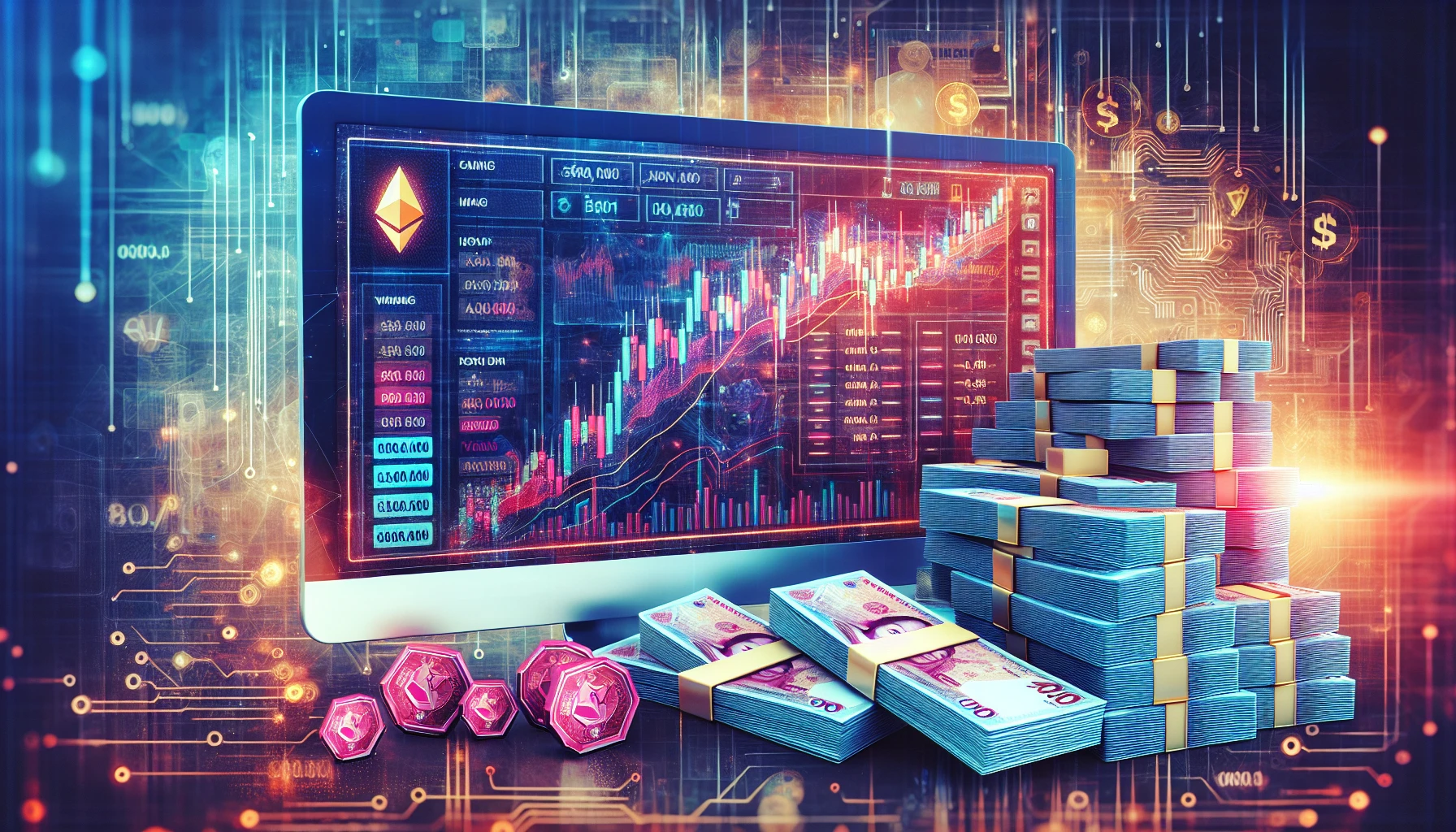 Giao diện Kraken trên máy tính với tiền Việt Nam.
