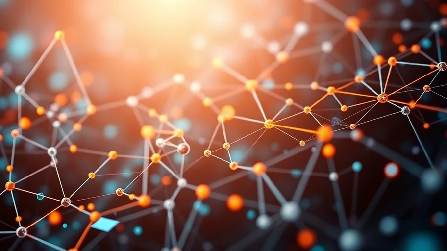 Hình ảnh công nghệ blockchain trong tiền ảo.