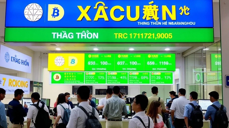 Hình ảnh sàn giao dịch tiền ảo tại Việt Nam