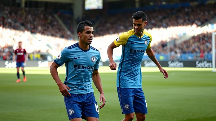 Lautaro Martínez và Richarlison trong FO4.