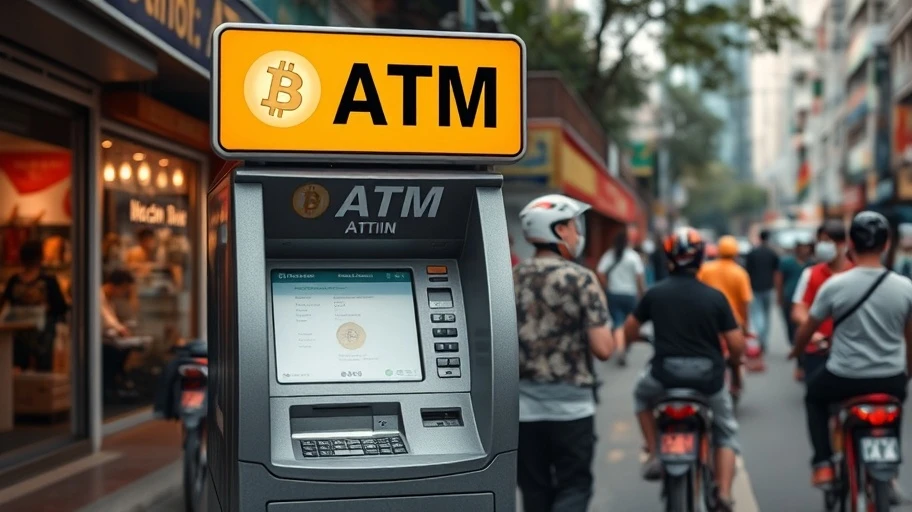 Máy ATM Bitcoin tại Việt Nam