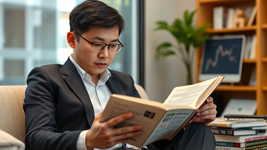 Người đọc sách chiến lược đầu tư crypto