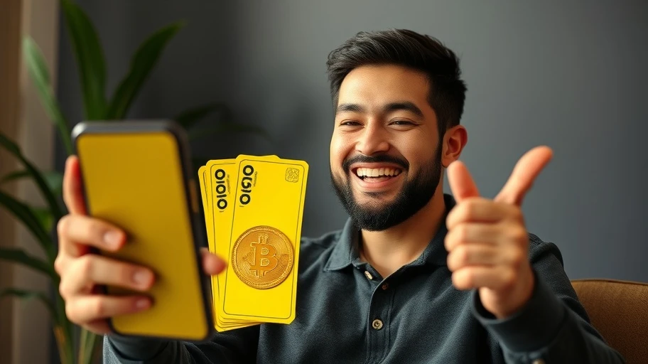 Nhà đầu tư vui mừng với lợi nhuận trên ứng dụng Binance