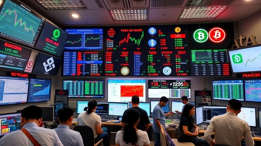 Sàn giao dịch tiền ảo tại Việt Nam.