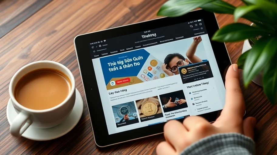 Tin tức xu hướng thị trường tiền ảo trên trang web